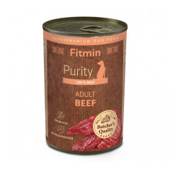 Fitmin dog Purity tin beef 400 г/ холістик консерва для собак яловичина