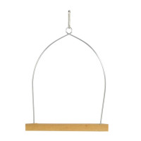 Гойдалка для папуг дерев'яна мала