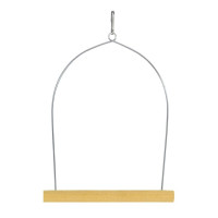 Гойдалка для папуг дерев'яна, 17 см