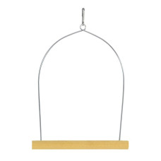 Гойдалка для папуг дерев'яна, 17 см