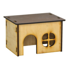 Будинок для хом'яка (дерево)