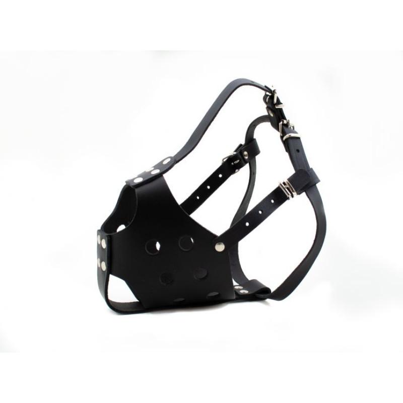 Намордники шкіряні суцільні та стрічкові на 10 порід