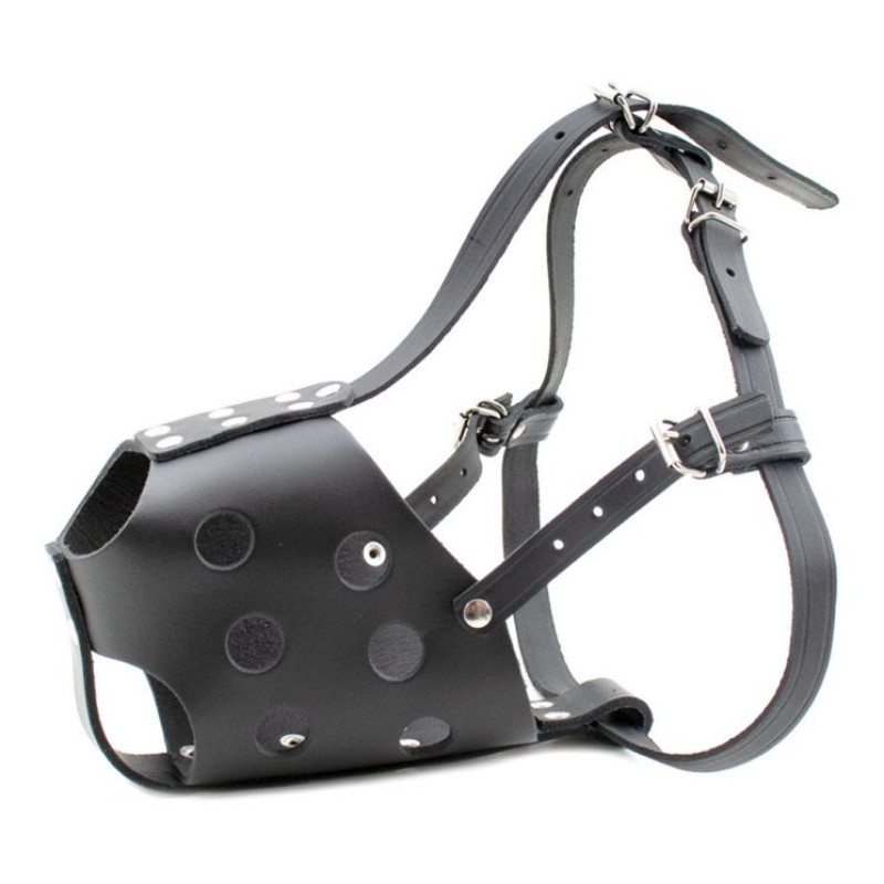 Намордники шкіряні суцільні та стрічкові на 10 порід