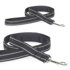 Повід капроновий з світловідбивною ниткою ПКЛ "НЕОН"